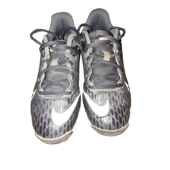 Nike Youth Hyperdiamond Softball Baseball Cleats Size 3Y Black-White - Picture 5 of 13